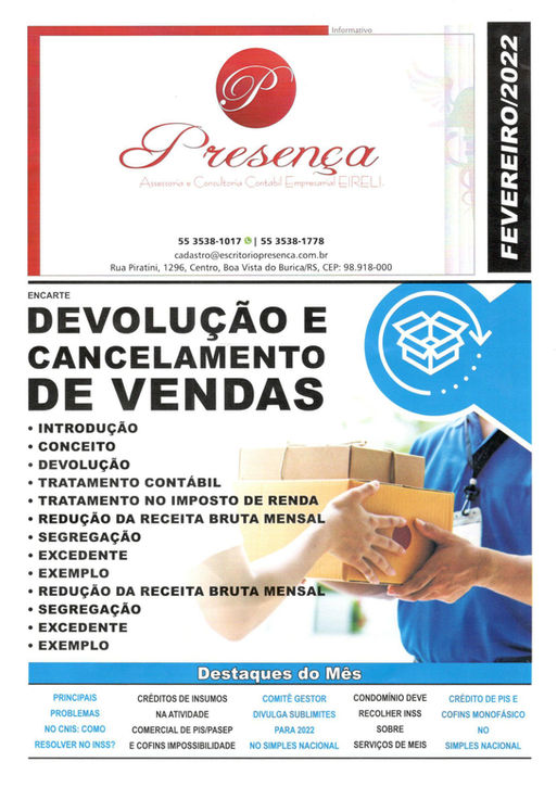 Informativo Fevereiro 2022