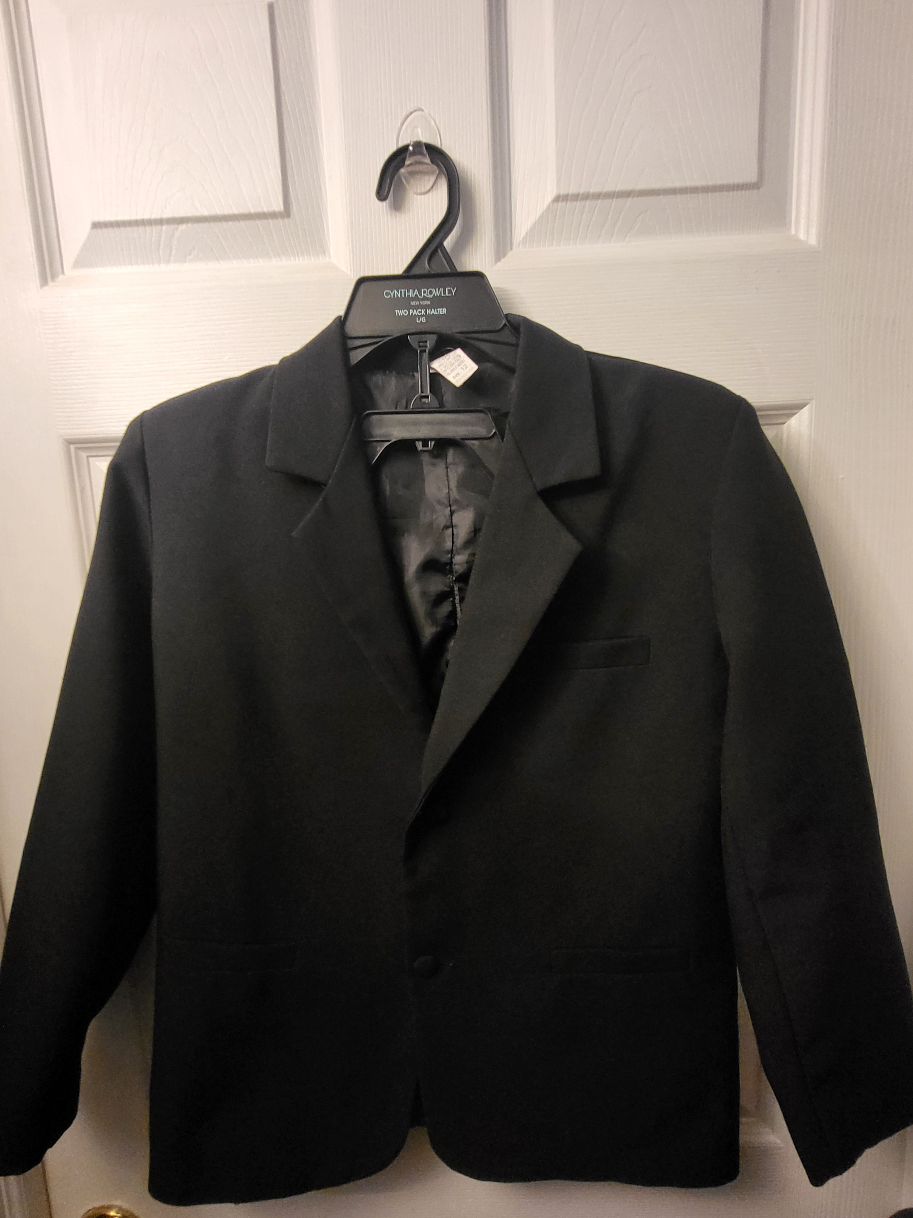 Black suit jacket 