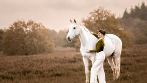 Winter fotoshoot met je paard
