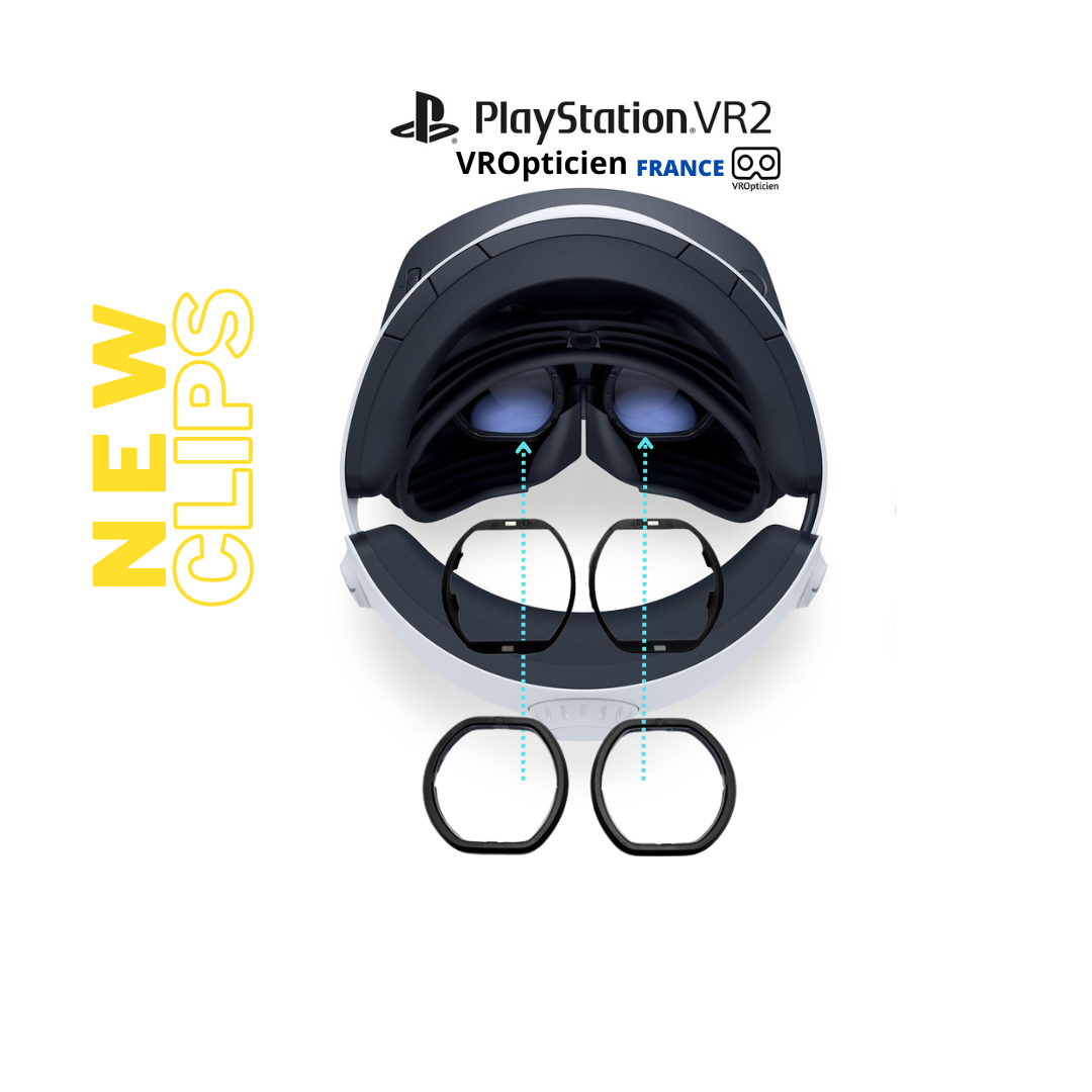  Insert magnétique correcteurs casque PSVR2