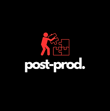 Dessin représentant le montage. La post production audiovisuelle. Les effets spéciaux.