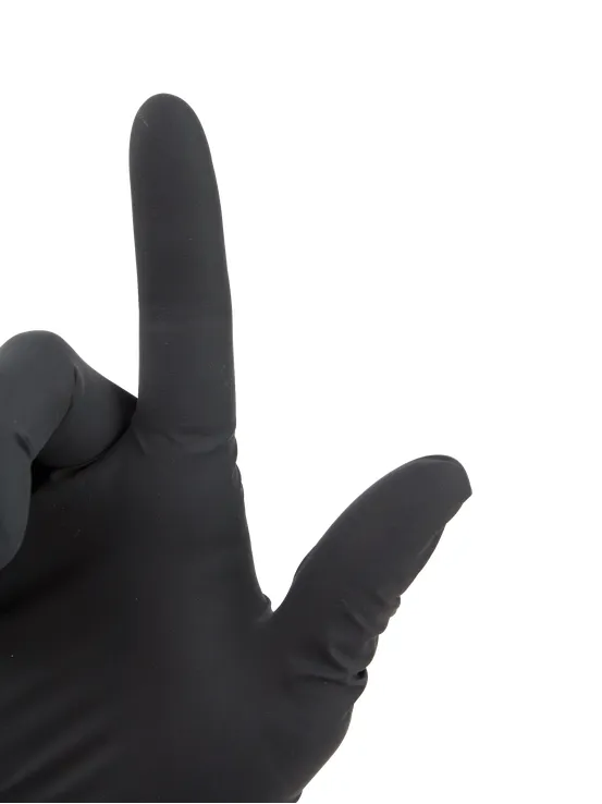 Thumbnail: Black Arrow Latex Exam Gloves, Powder-Free