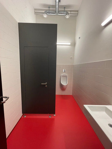 WC-Trennwand Schulhaus