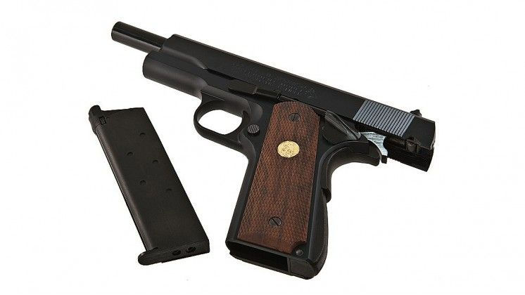 Thumbnail: TOKYO MARUI Pistolet Airsoft Colt Government Mark IV Series70 GBB