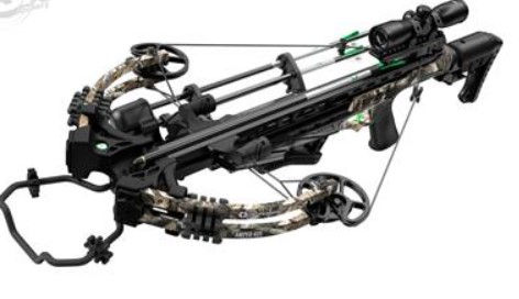 Thumbnail: FORFAIT CENTRE AMPED 425 425FPS / 190LBS / LUNETTE 4X32 / CARQUOIS ET COCKER