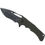 Miniature : BF721G - Couteau BLACK FOX Hugin G10 Vert