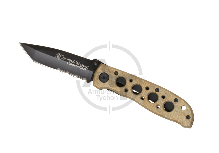 Thumbnail: Extreme Ops CK5TBSD Serrated Tanto Folder Desert