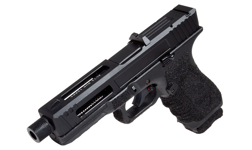 Miniature : PISTOLET CO2 BLOW BACK GLADIUS ACTA NON VERBA BLACK II SECUTOR ARMS