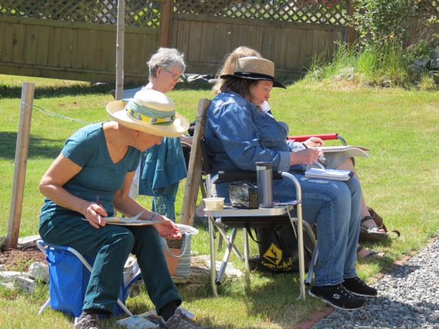 Margaret, Laurie & Rosina
