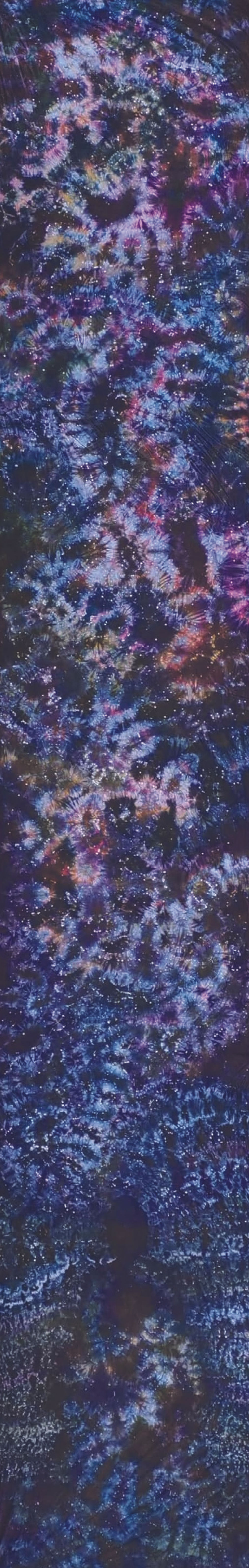 《无相》系列之九天,尺寸:280x1600cm.2021年1月1日