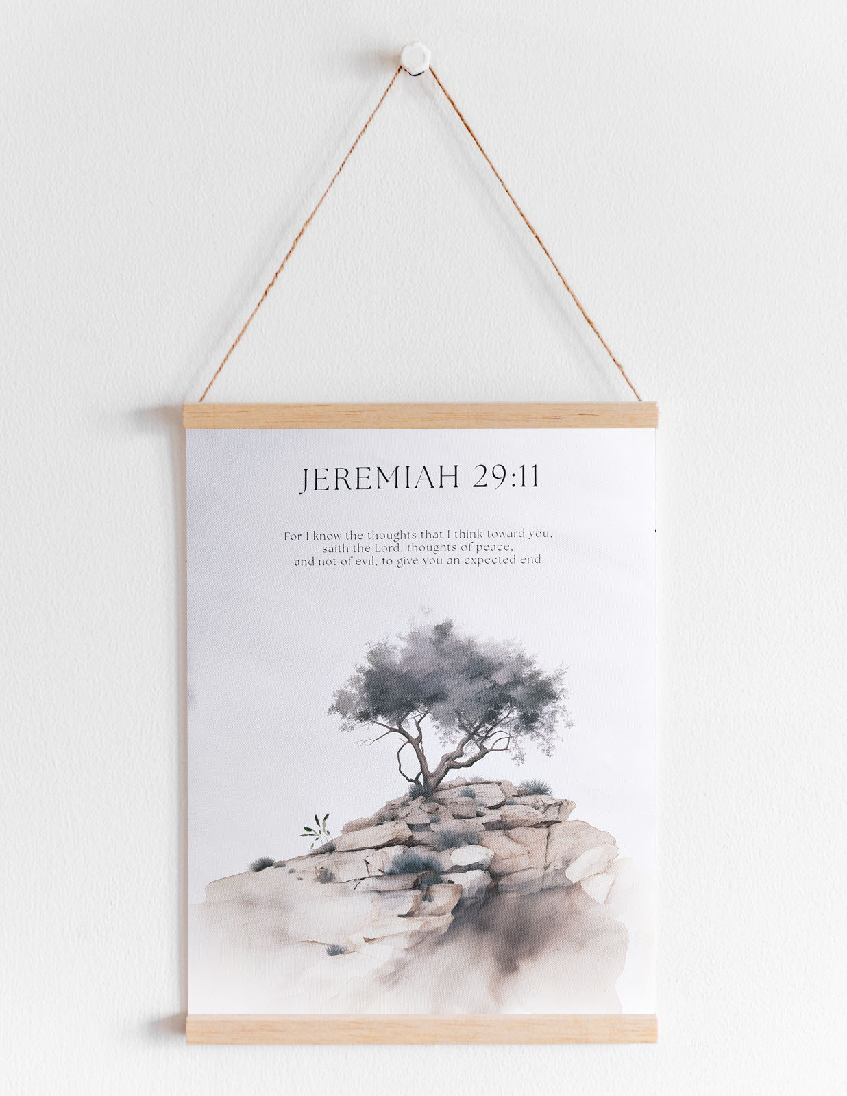 Jeremiah 29:11 Hanging art