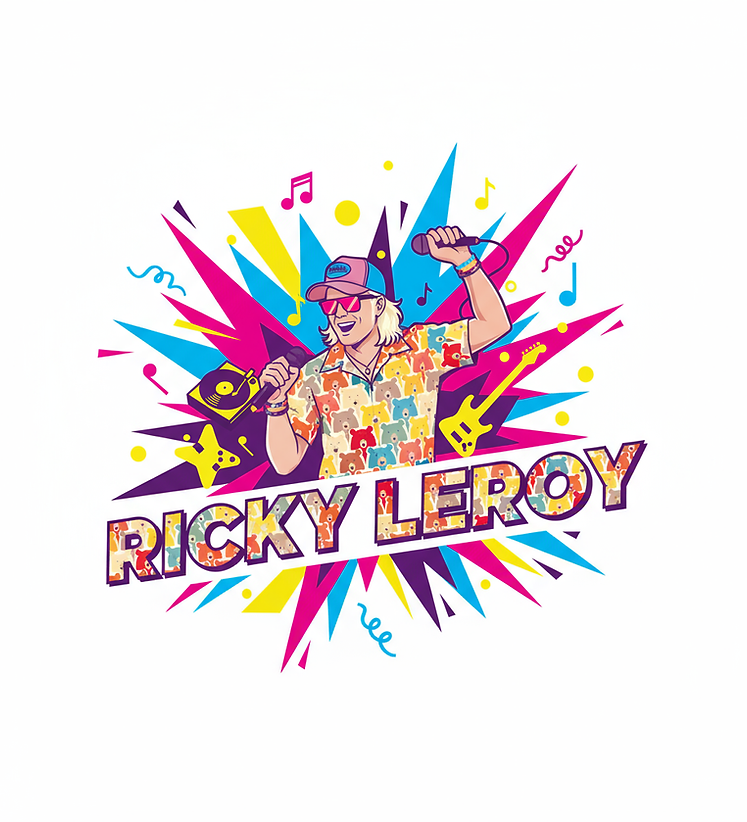 Ricky Leroy Logo – Amerikanischer Sänger für Malle und Ballermann Musik