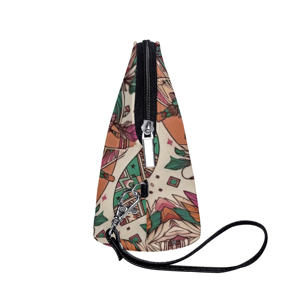 Thumbnail: Warrior Anime |:|  Vintage Inspo Cosmetic Bag