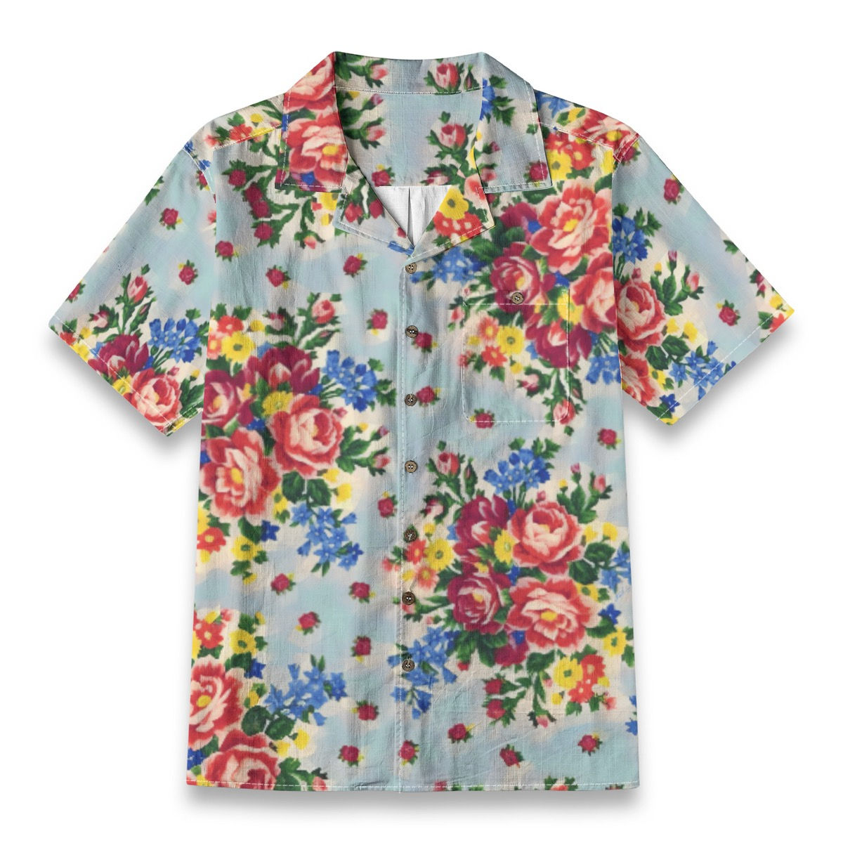 KOKUMS BLUE l :l Casual  Shirt | 125GSM Cotton