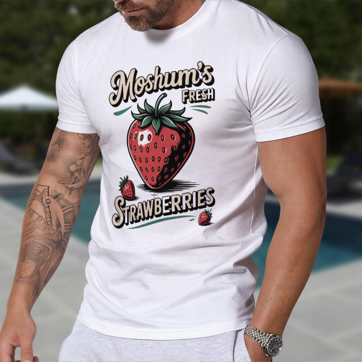 MOSHUM'S FRESH |:| Eco-friendlyShort Sleeve T-shirt