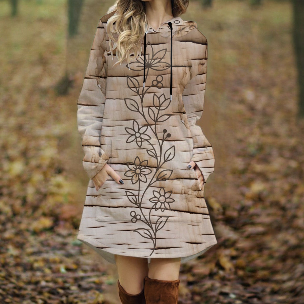 Longline Hoodie Dress