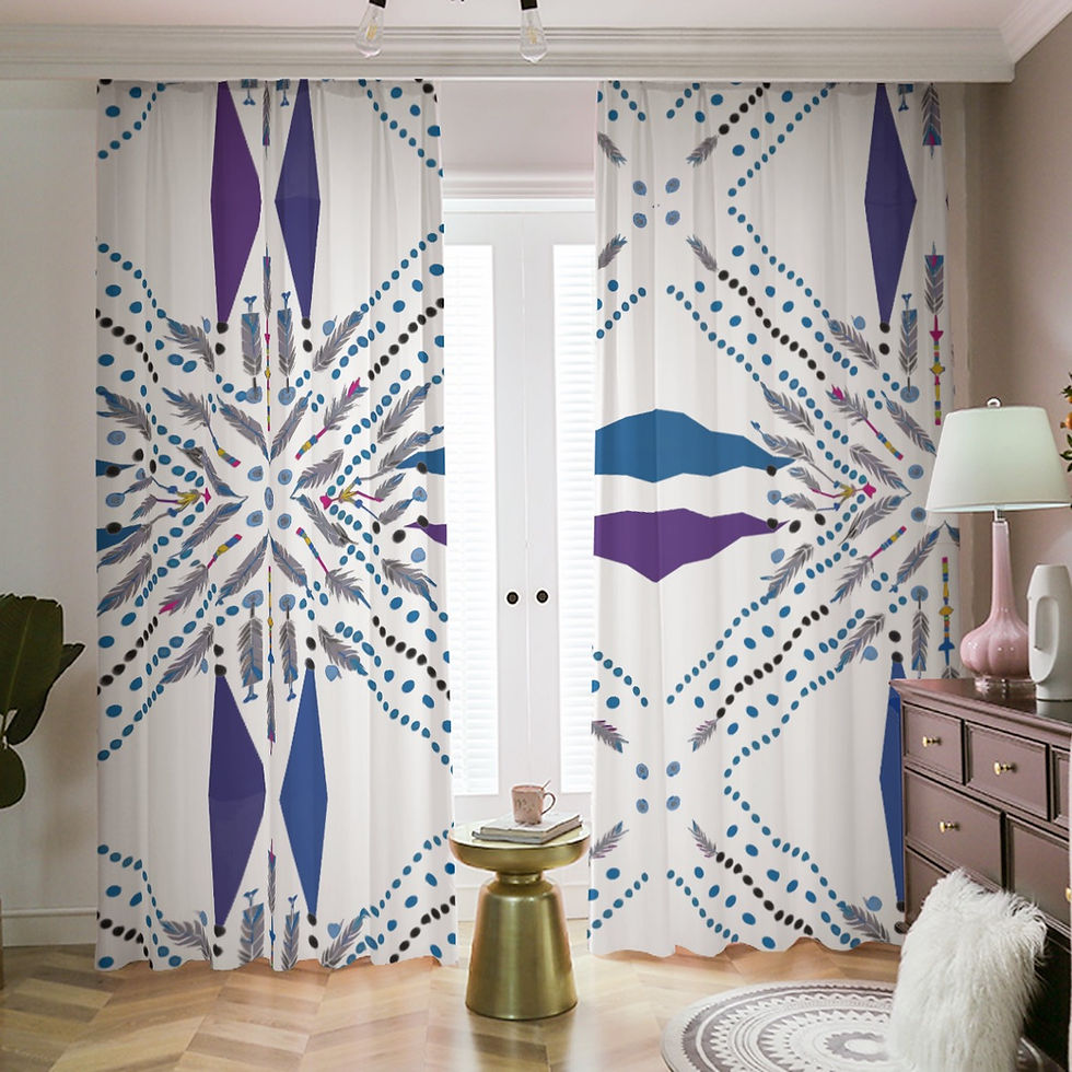 Blackout Curtains with Hooks | 265(gsm)