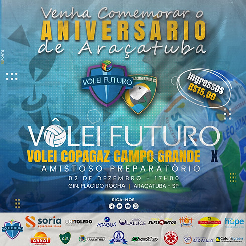 Vôlei Futuro x Copagaz