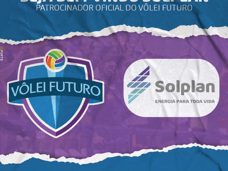 SOLPLAN FECHA PATROCÍNIO COM VÔLEI FUTURO