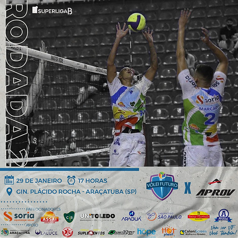 Superliga B 2022 - Vôlei Futuro x Chapecó