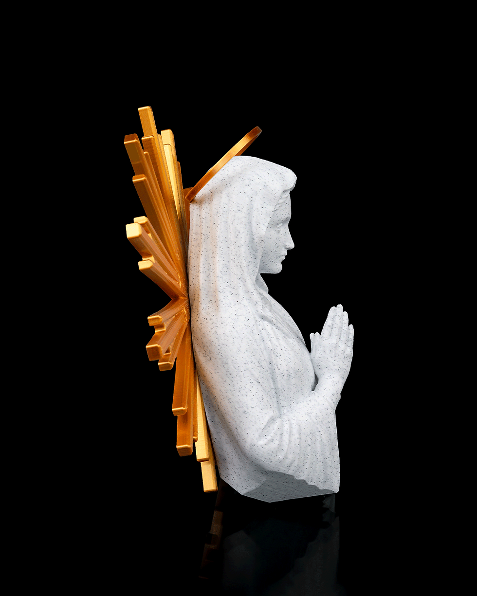 Miniatura: Arranjo de Maria, Mãe de Jesus