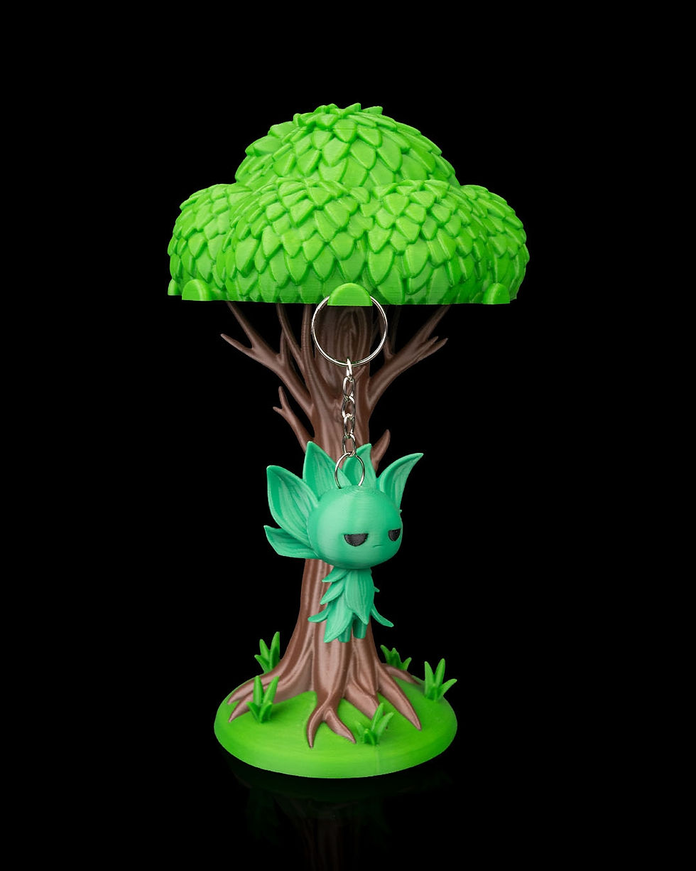 Miniatura: Sylvi Leaf - Protetor das folhas - Chaveiro
