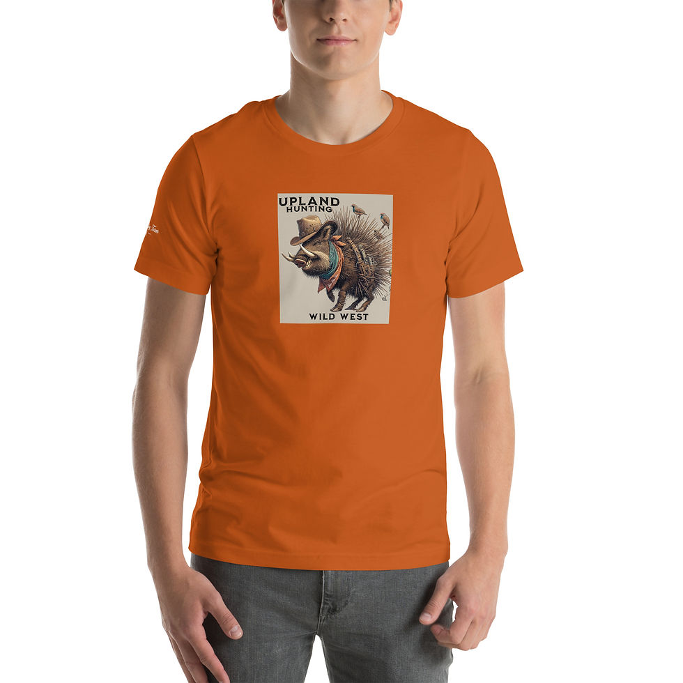 Thumbnail: WILDWEST_QUAIL JAVELINA -Unisex t-shirt