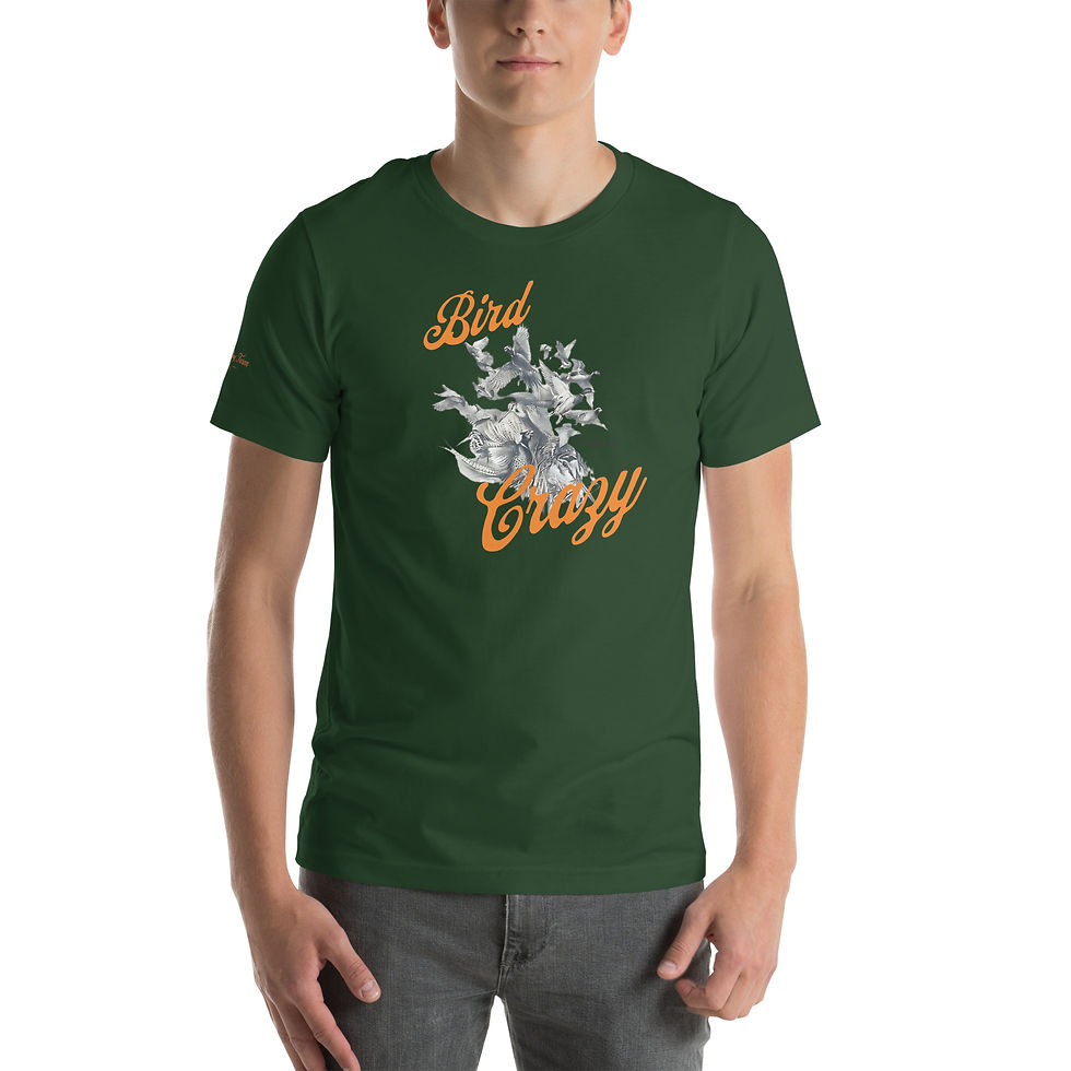 Thumbnail: BIRD_CRAZY-Unisex t-shirt