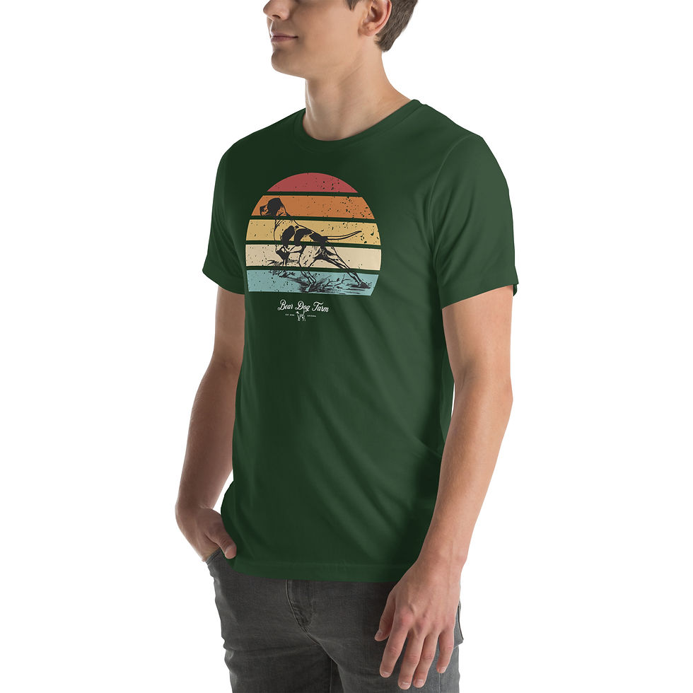 Thumbnail: POINTER_POINTING - Unisex t-shirt copy