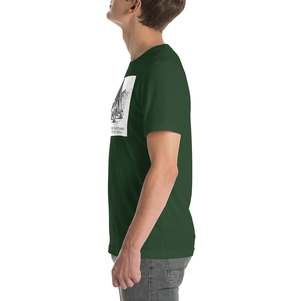 Thumbnail: BIBLE QUOTE QUAIL CAMP - Unisex t-shirt
