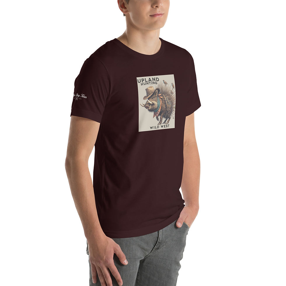 Thumbnail: WILDWEST_QUAIL JAVELINA -Unisex t-shirt