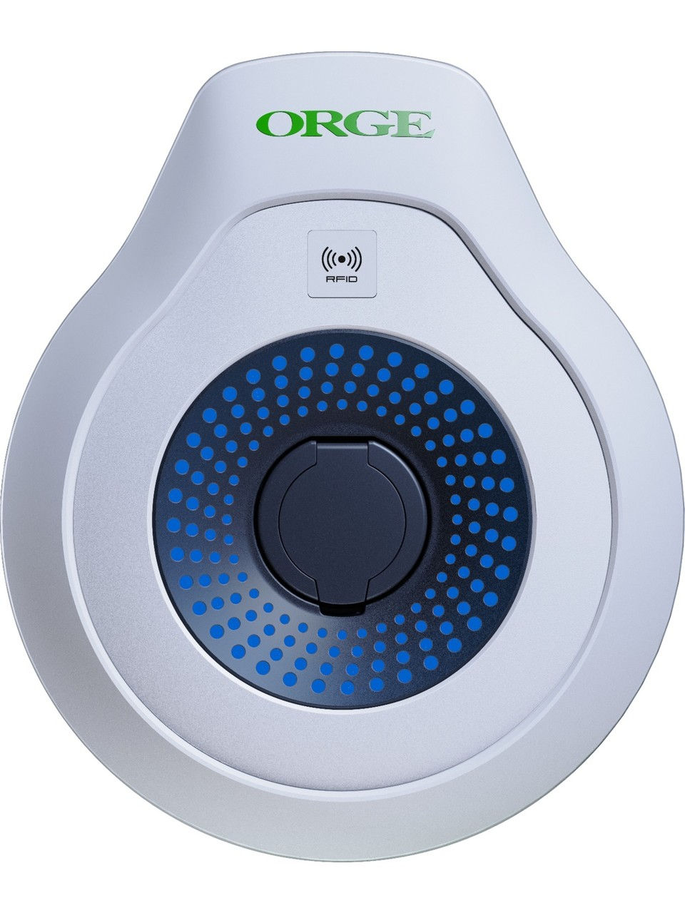 Küçük resim: Orge Monofaze 25 A Round Base Soketli Araç Şarj Istasyonu