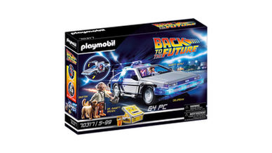 摩比世界｜《回到未来》 时光车&人偶套装