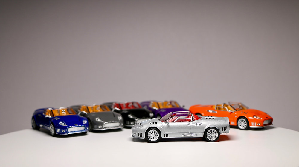 Miniature Spyker C12 LaTurbie 1:64 - Voiture De Collection En Alliage Moulé - Neuf (sans Marque)