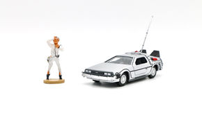 Corgi｜1/36《回到未来》时光车 & 博士人偶