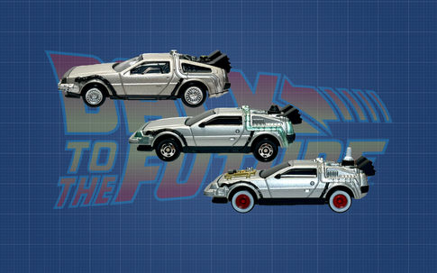 多美卡｜《回到未来》时光车：日本环球影城限量版/ 红白盒版/ 「精品无限」版