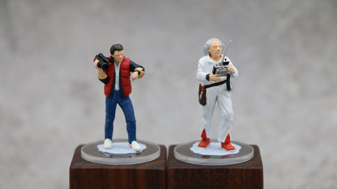 Finger Figure｜1/43《回到未来》马丁/ 布朗博士