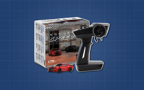 Turbo Racing C75 1/76 "Dodge Challenger Hellcat" Mini RC Practice