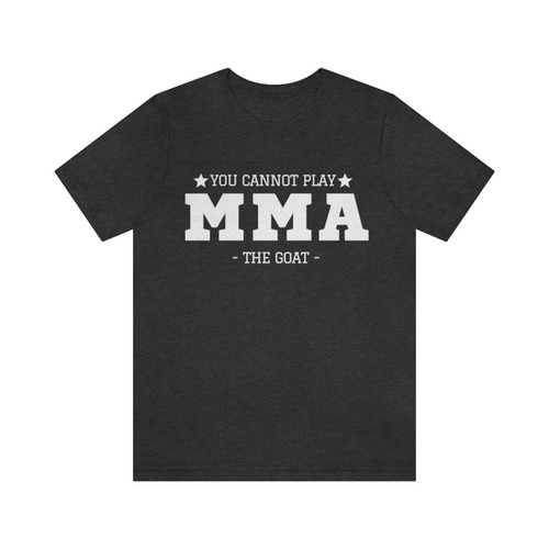 ［ MMA ］ MMA NRNL Tee / Black_XL You cannot play MMA t-shirt I Cool MMA tee I MMA Fan Gift I Unisex