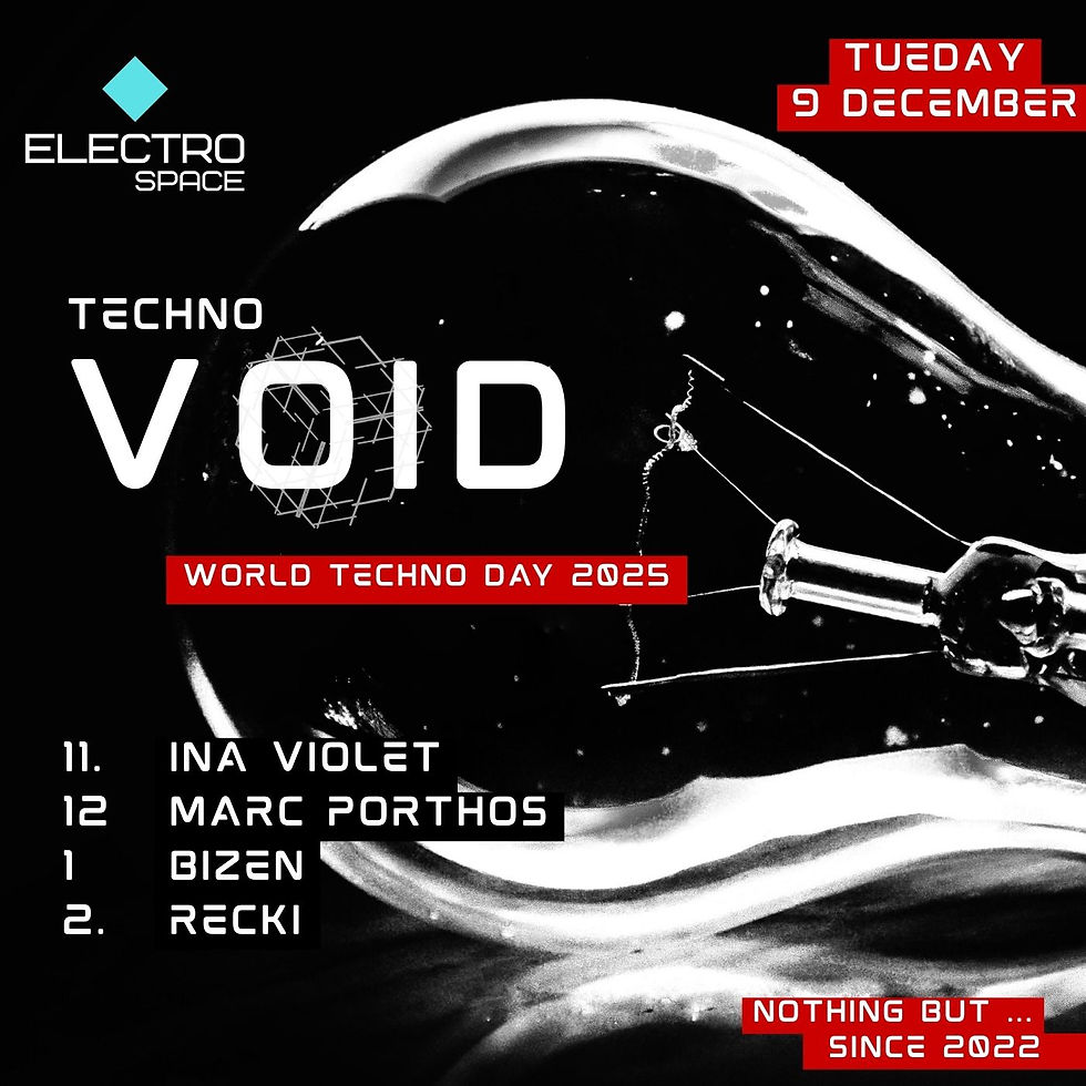 09.12.25 TECHNO VOID ELECTRO SPACE DARK TECHNO