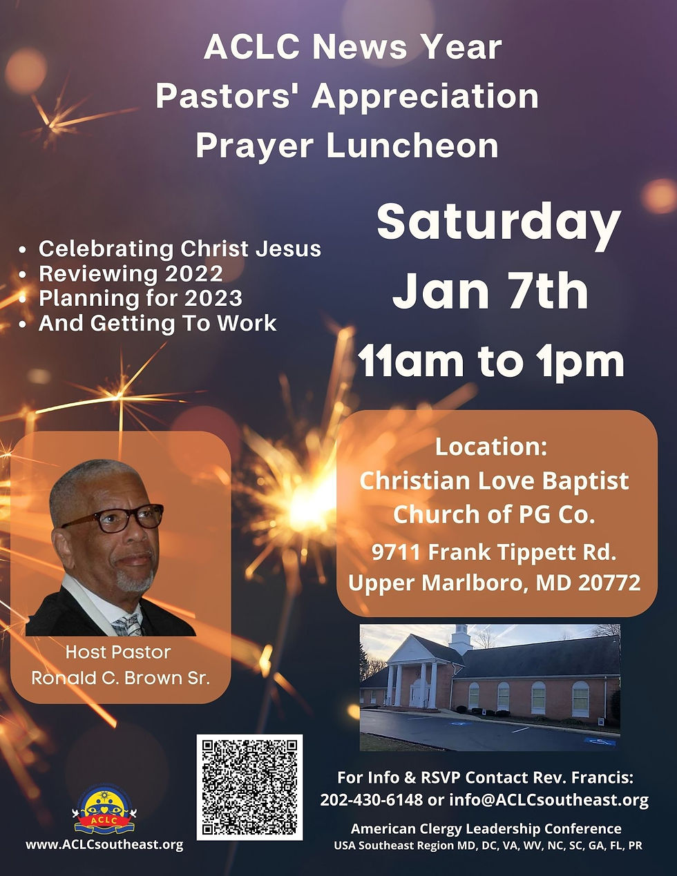 ACLC New Year Prayer Luncheon