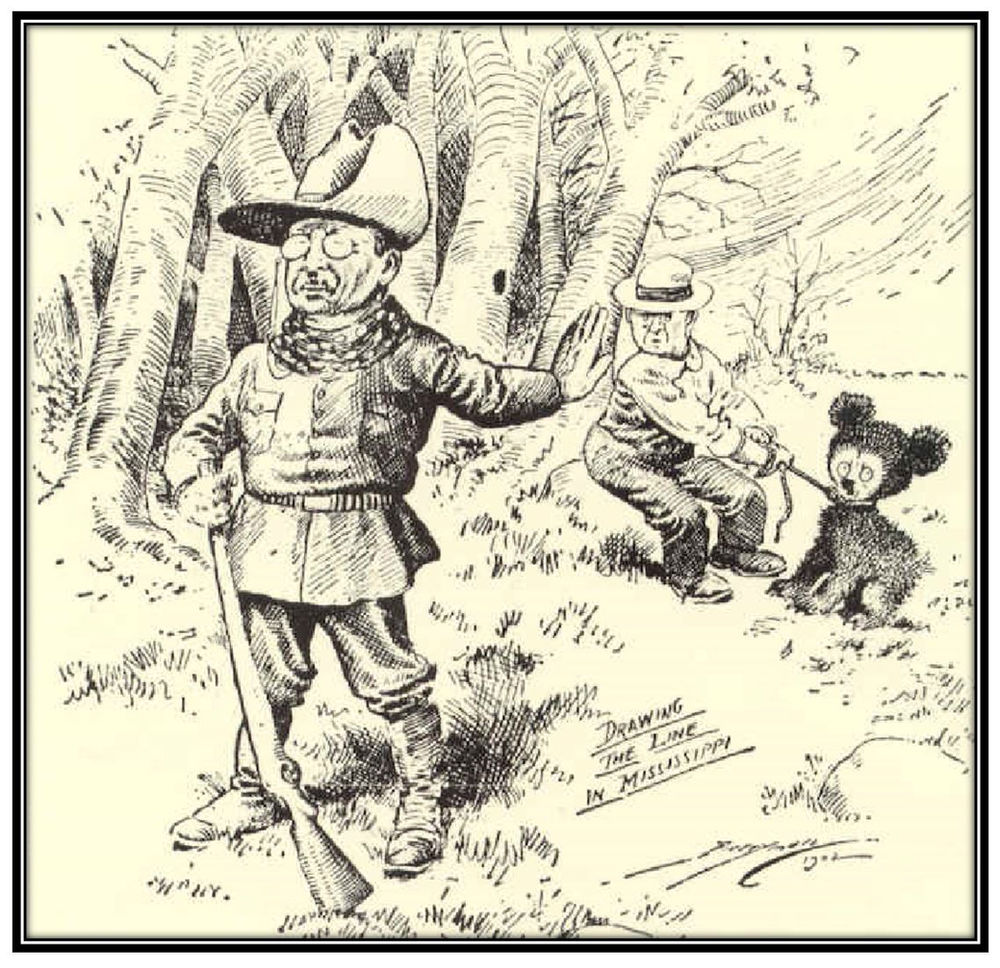 theodore roosevelt teddy bear named after him