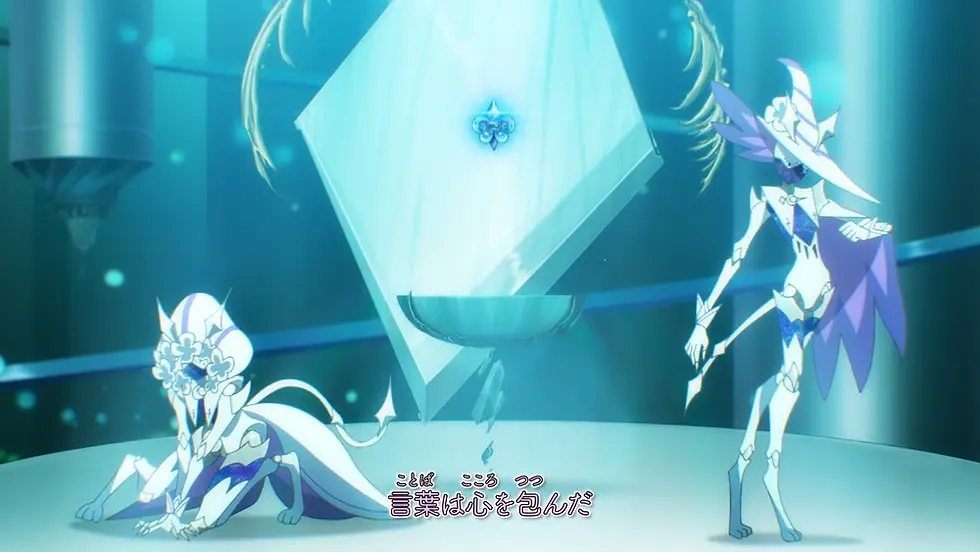 Flower Knight Sincere (right) and Flower Knight Purity (left)