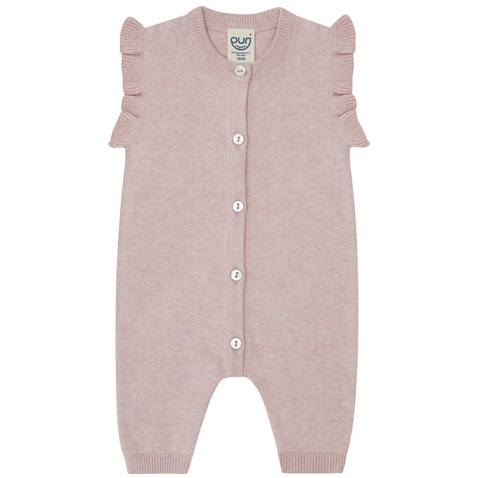 Puri Organic I Strampler | 80% Baumwolle - 20% Seide