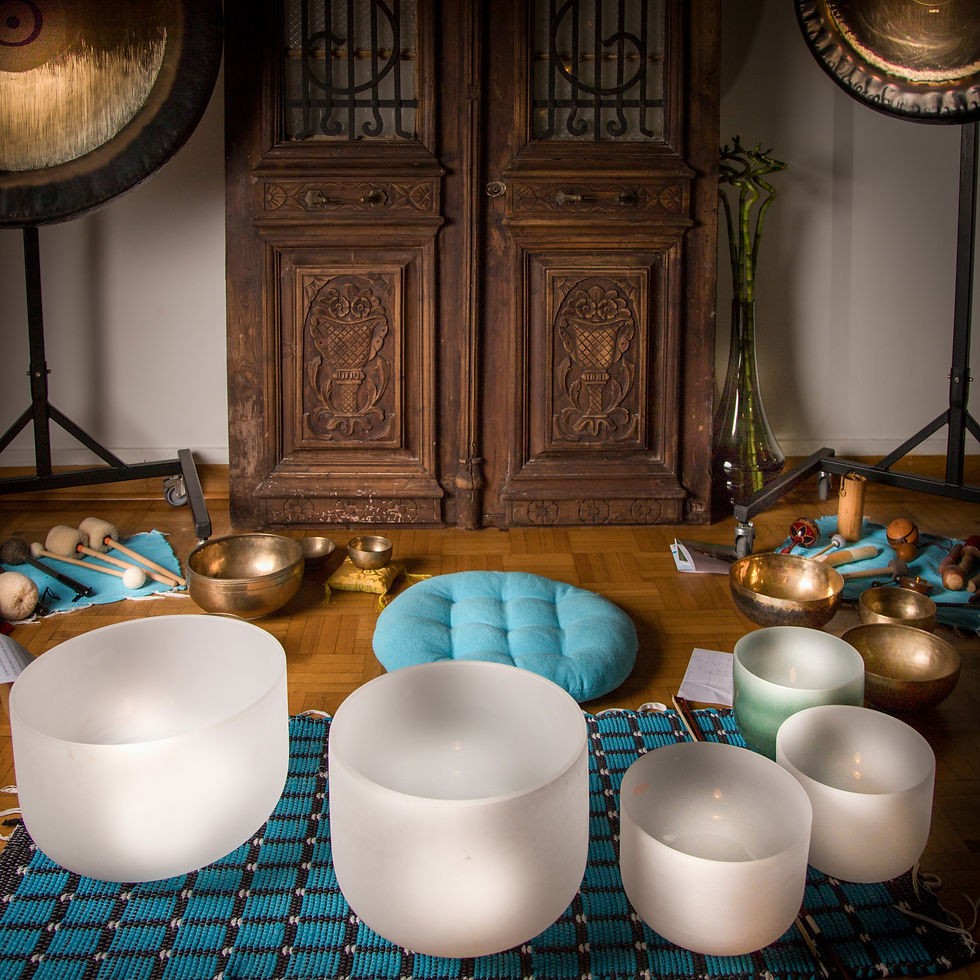 Sound Bath Meditation: De-stress & Deep Rest (Poplar, East London)