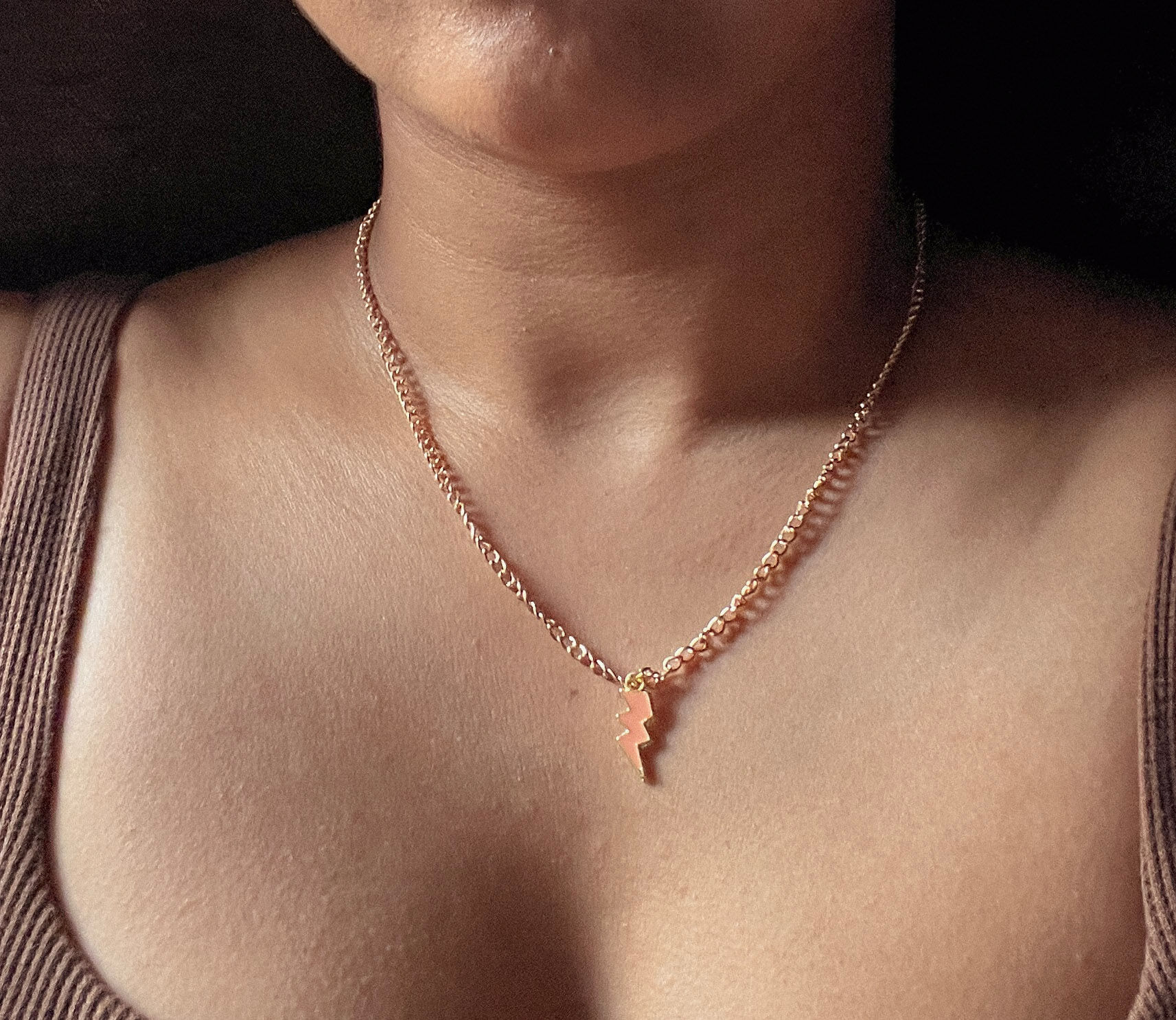 Gulabi Bijlii Necklace