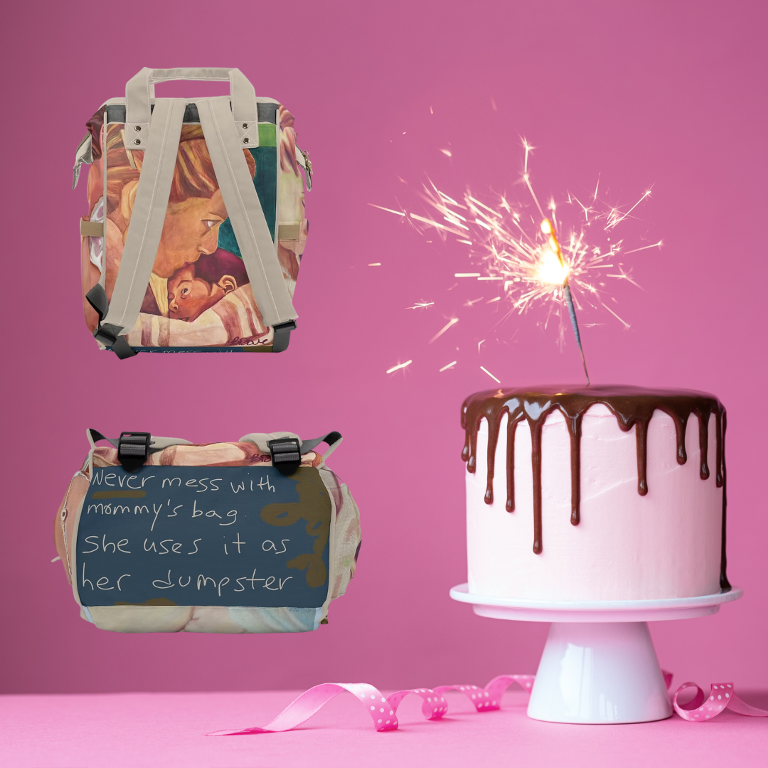 Diaper duty backpack
