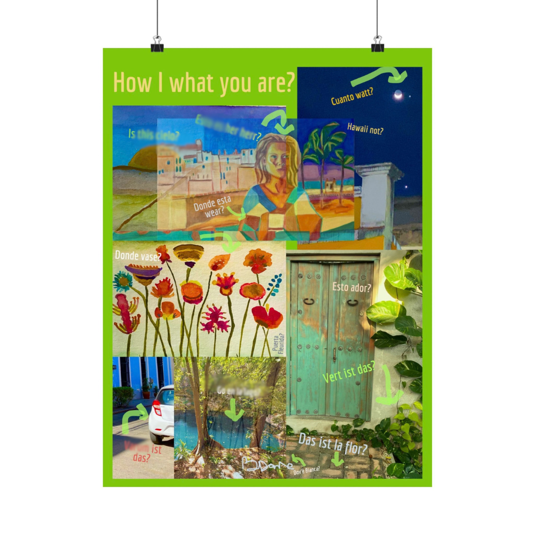 The Polyglot Poster Print