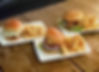 BABS Burgers and sides on a table