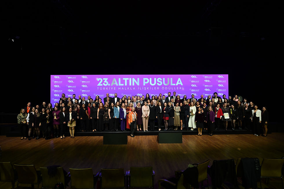 Altın Pusula Türkiye Halkla İlişkiler Ödülleri 23. kez sahiplerini buldu